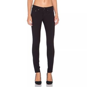 Rag & Bone black slim skinny jeans in equestrian size 28